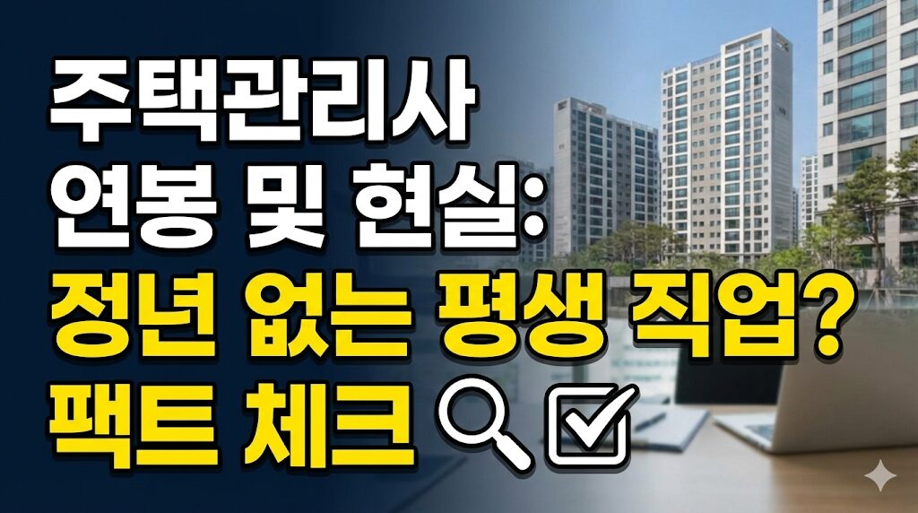 주택관리사 연봉 정보와 시험 난이도 분석