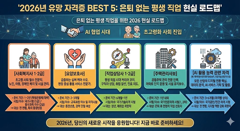 2026년 유망 자격증 종류와 전망